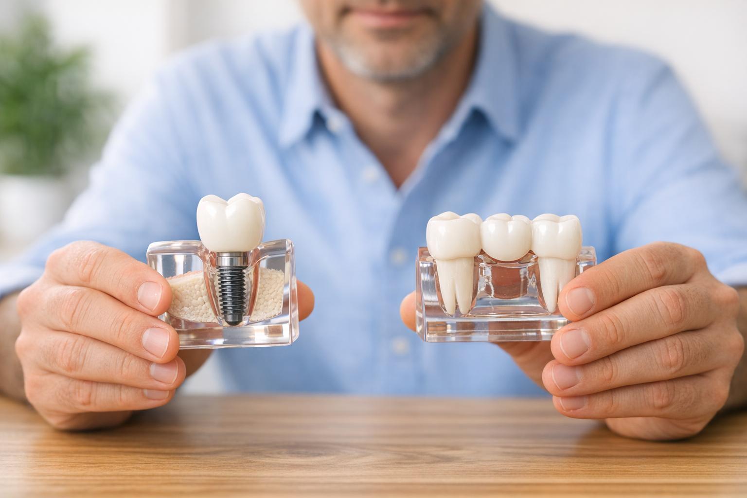 Implantat vs. Brücke: was ist besser?